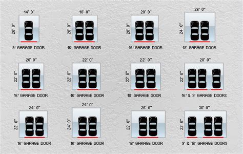 oversized garage door sizes